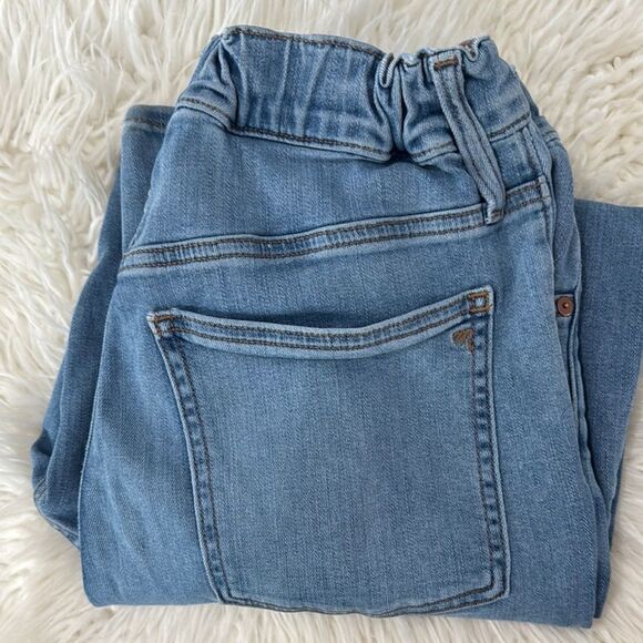 Madewell High Rise .Elastic Rise Light Blue Denim Jeans Size 27 - Picture 5 of 7